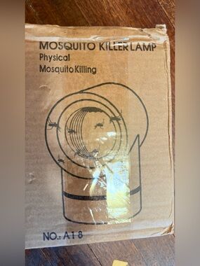 Amazon Mosquito Killer Lamp - Brown Cardboard Packaging